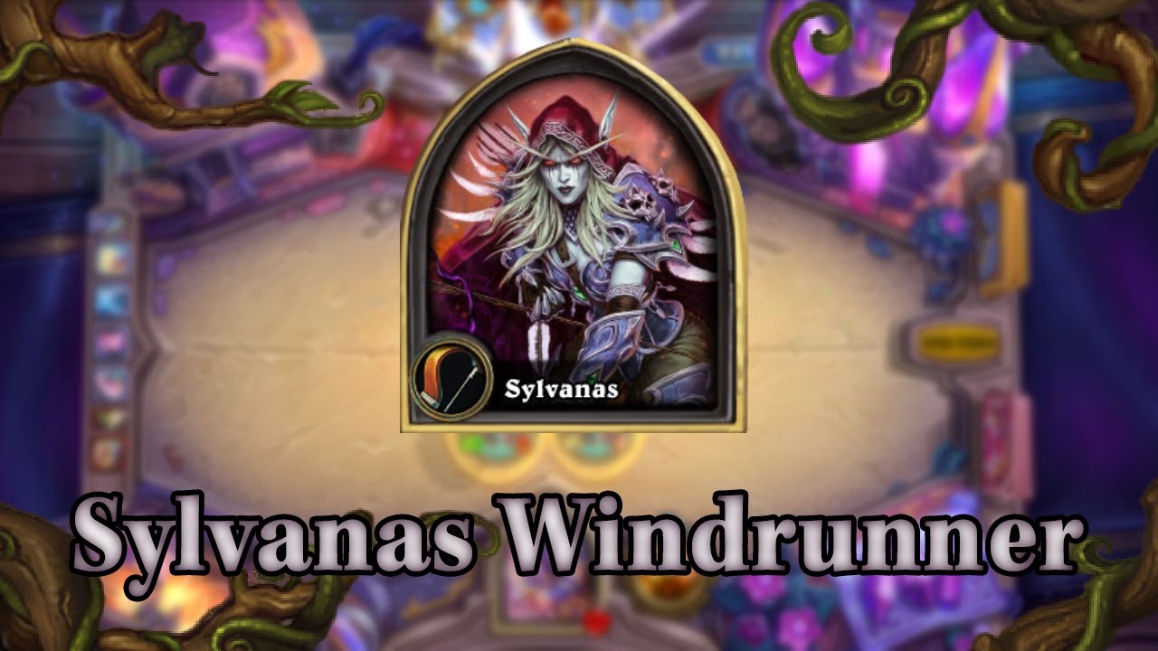 The not so new Sylvanas Windrunner skin - Hearthstone Hunter skin showcase