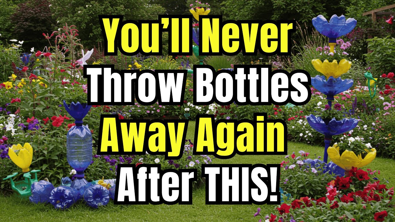 I Turned Trash Into Garden Treasures?! ♻️ 19+ Recycle Bottle DIY Ideas You&rsquo;ve Never Seen Before!