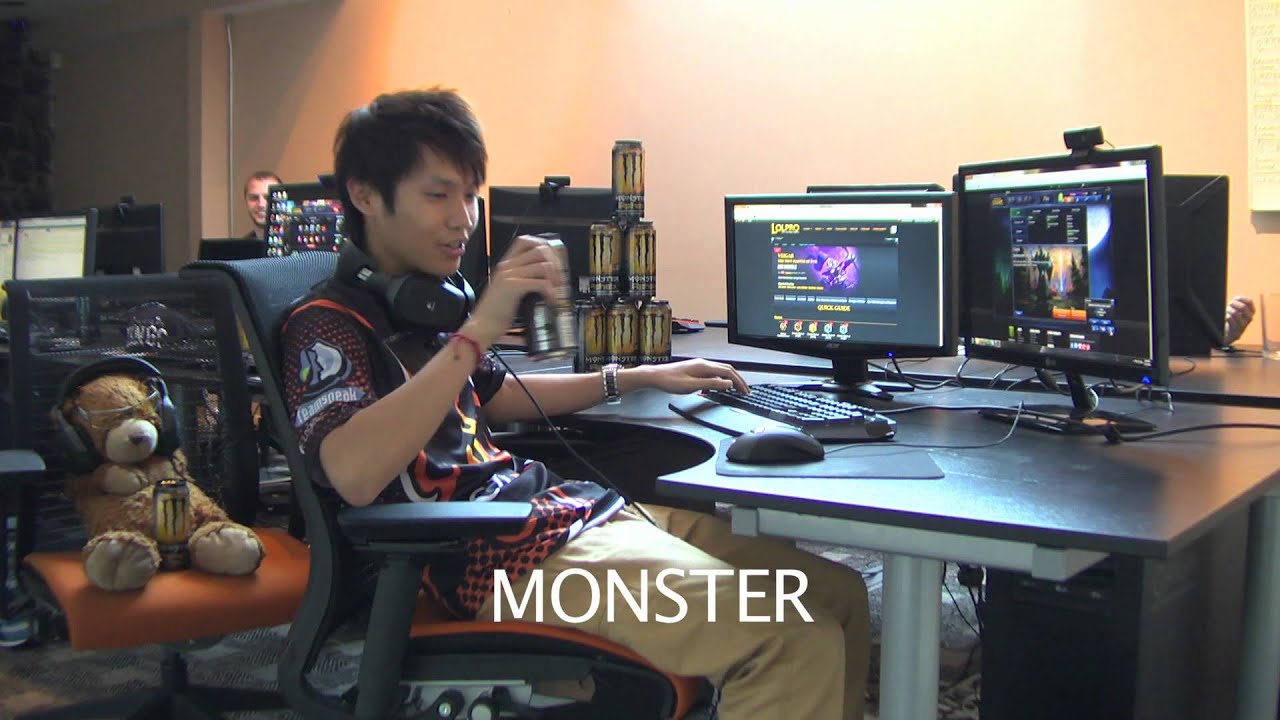 Monster Energy at the Curse House