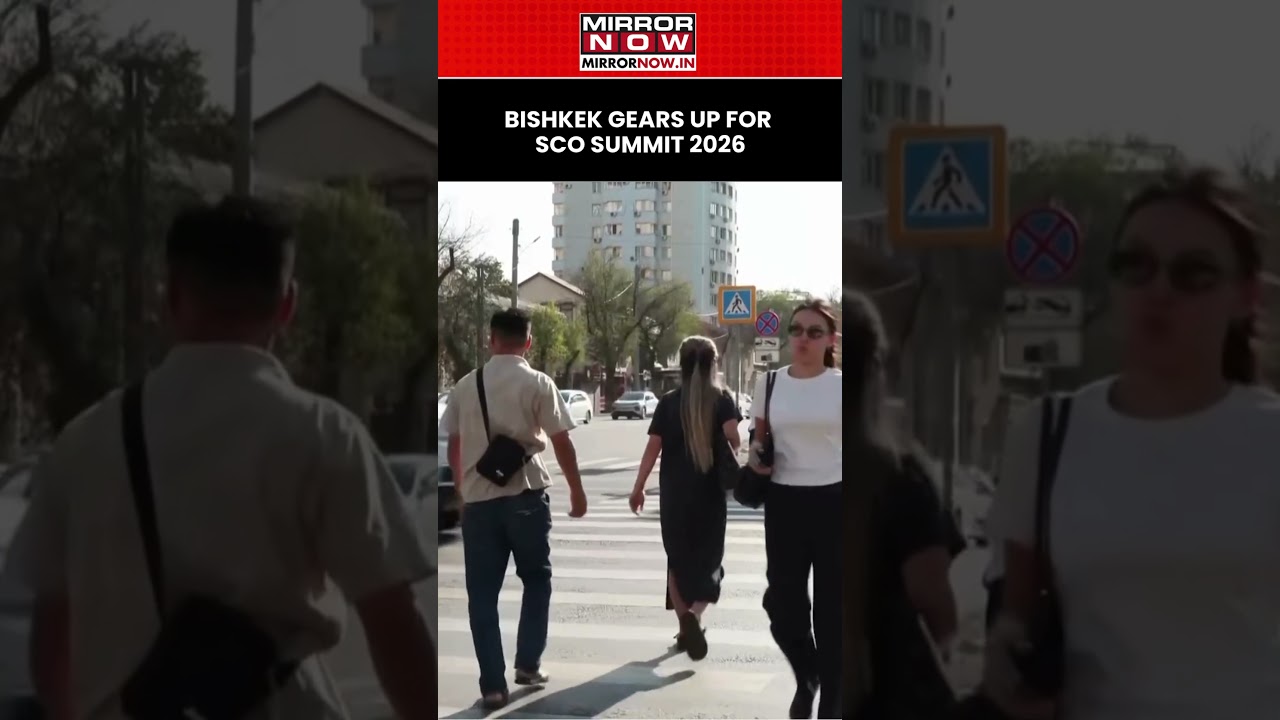 Bishkek Gears Up For SCO Summit 2026 Ahead Of PM Modi & World Leaders' Visit | Watch #shorts