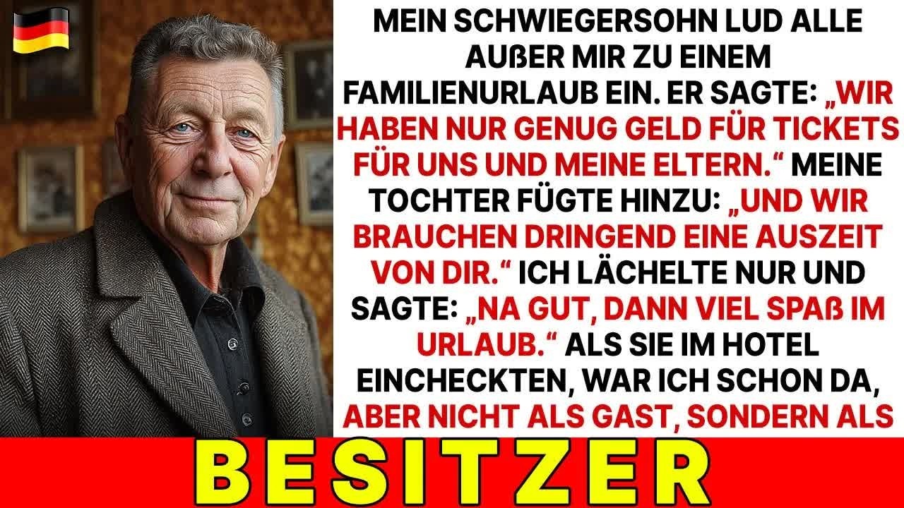 Sie luden alle außer mir zum Familienurlaub ein  Doch dann entdeckten sie mein Geheimnis!