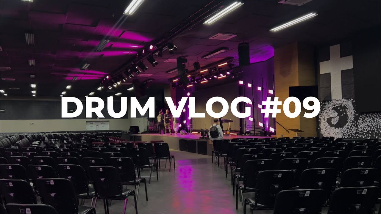 DRUM VLOG | #09 - TOQUEI EM UMA CONFERÊNCIA DE MULHERES (VOE BORBOLETA) 🦋