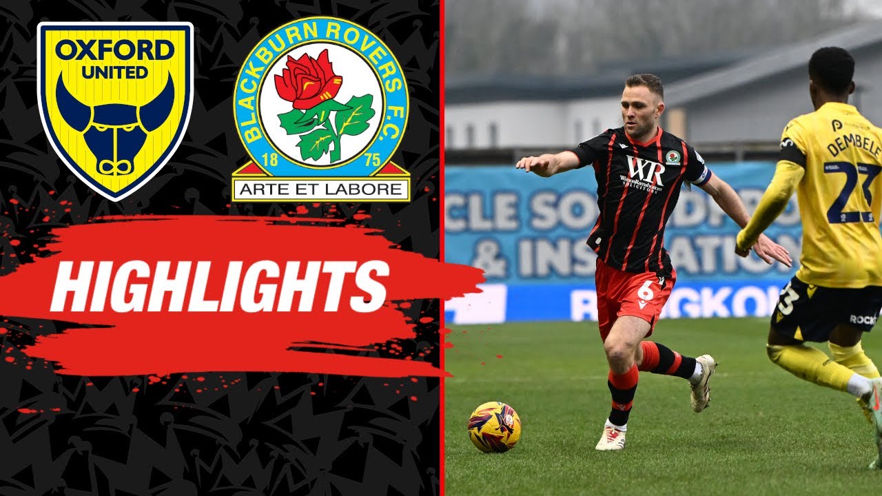 Highlights: Oxford United v Rovers