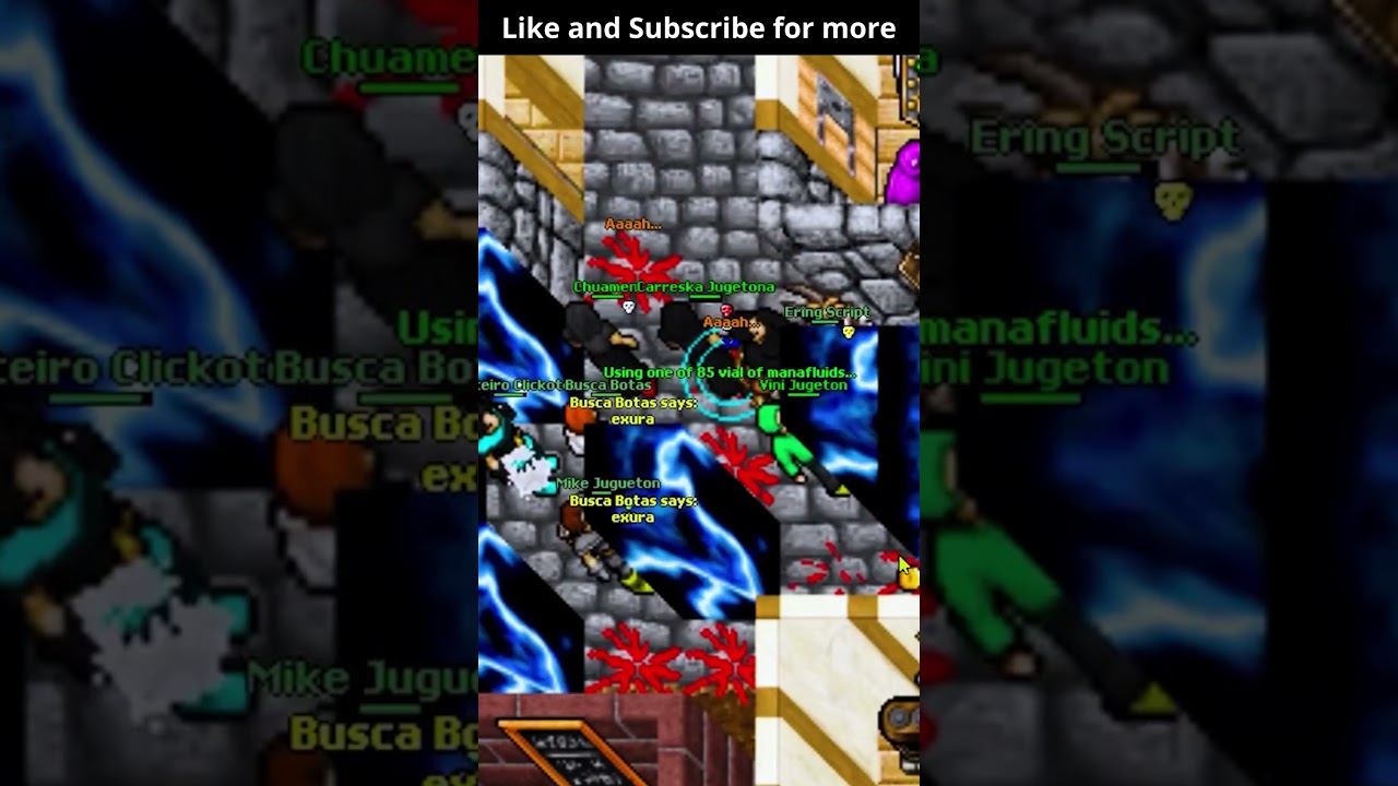 Tibia PVP Jogateiro Team 🔥 #tibia #shorts