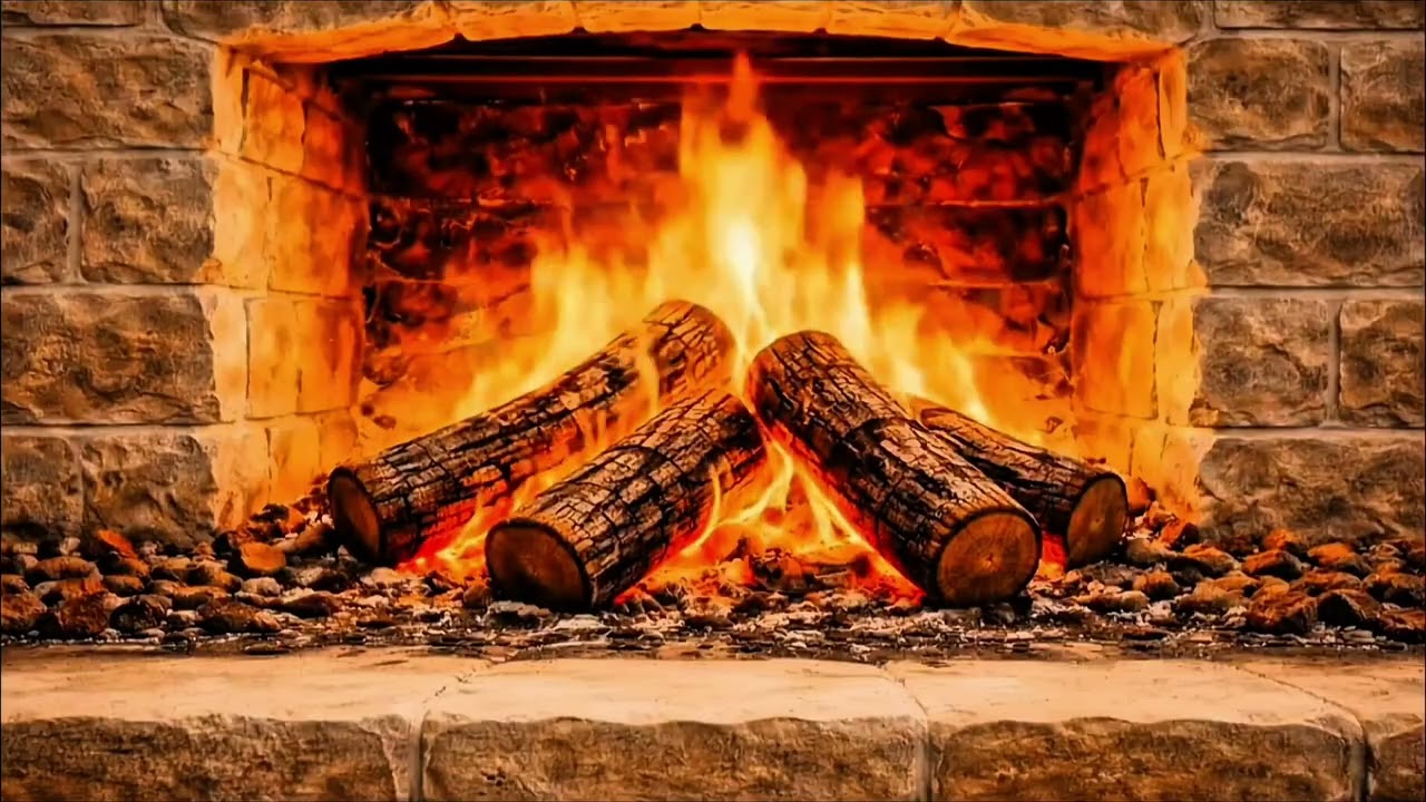🔥Cozy Fireplace Ambience | Warmth & Solitude