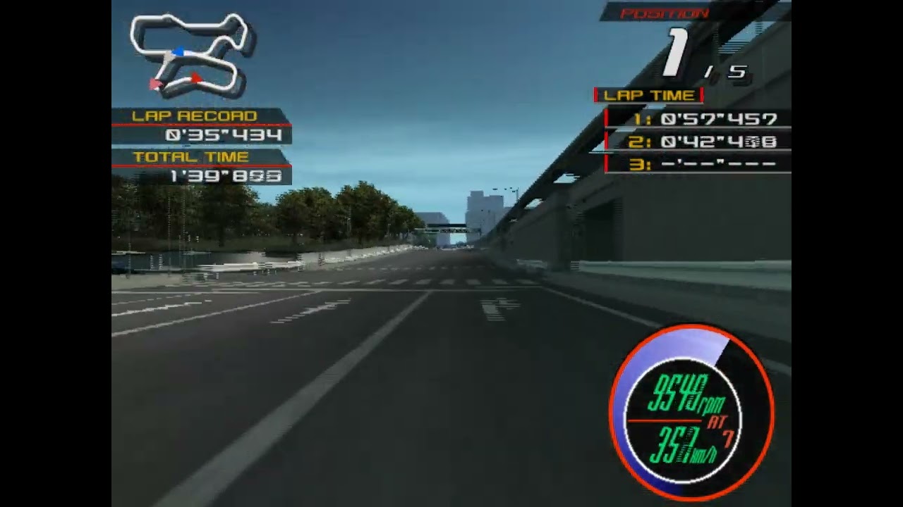 リッジレーサーV いろんなコースでバトルロイヤルHARD