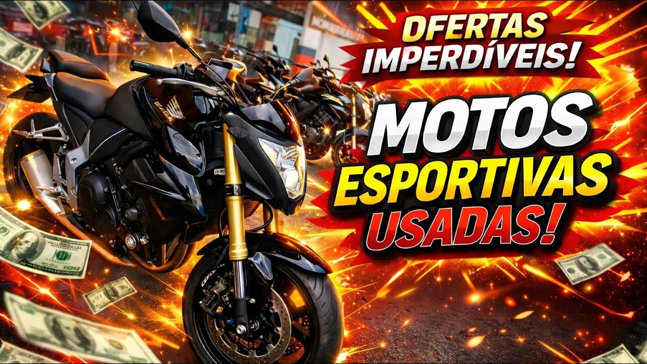 PREÇO DE MOTOS ESPORTIVAS USADAS !