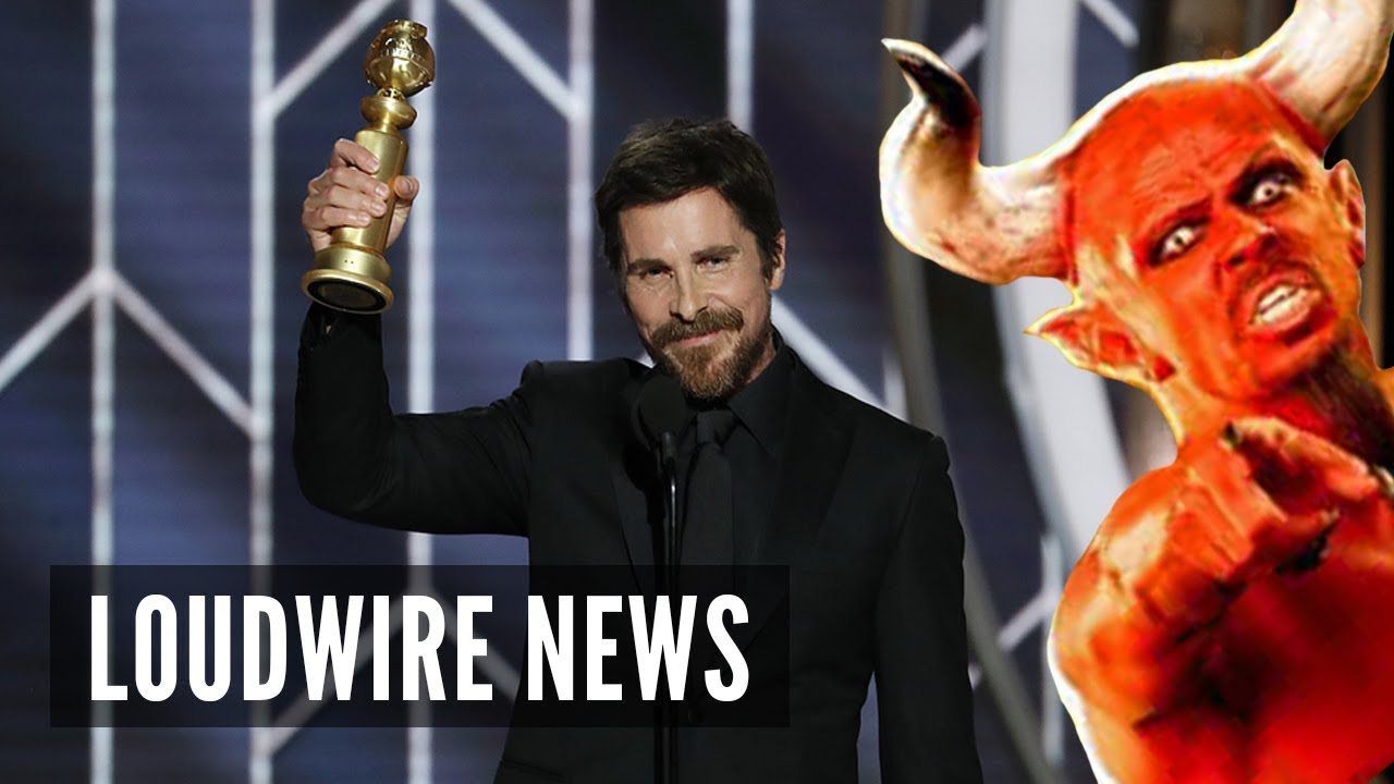 Christian Bale Thanks Satan After Winning Golden Globe