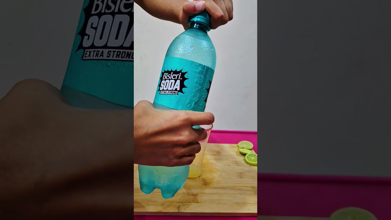 Desi Lemon Soda Recipe | Refreshing Indian Lemon Soda Water 