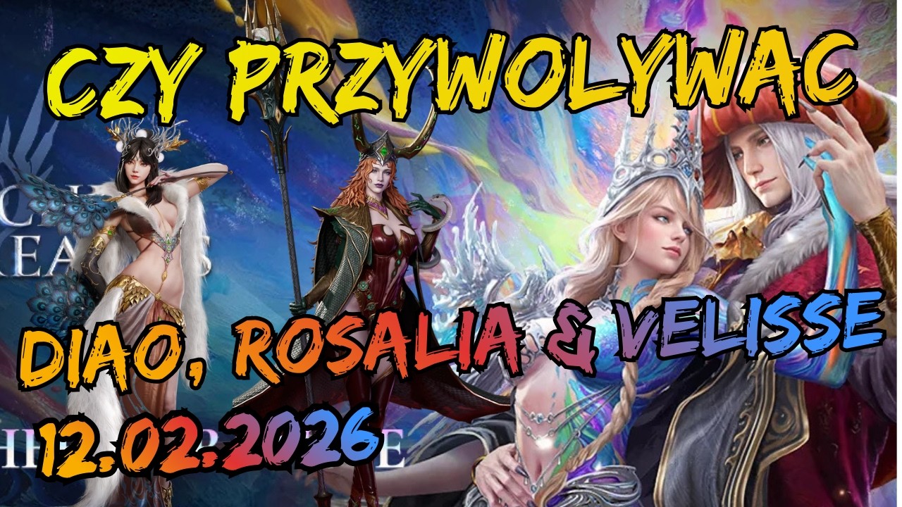 Diaochan, Rosalia, Velisse - 