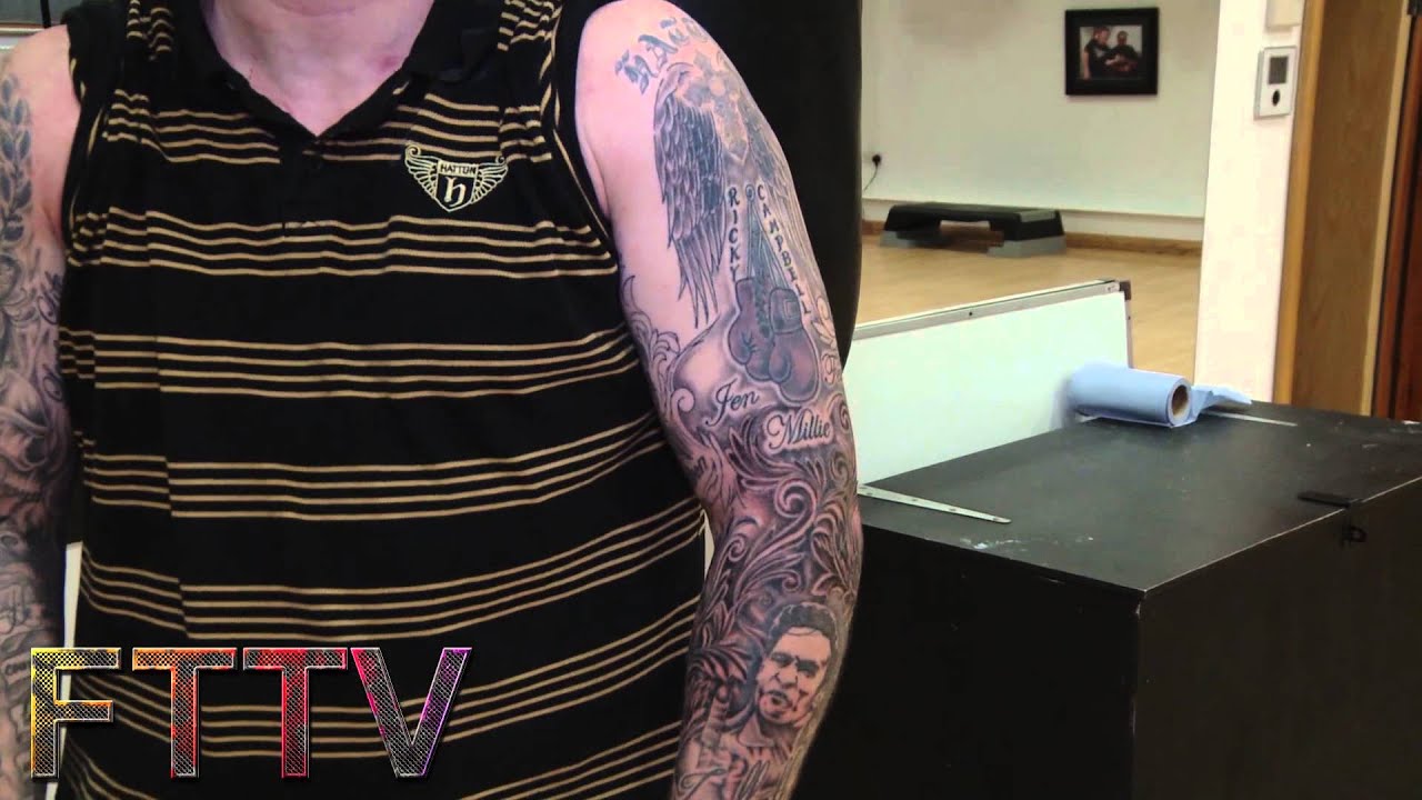 Ricky Hatton on his new Tattoos