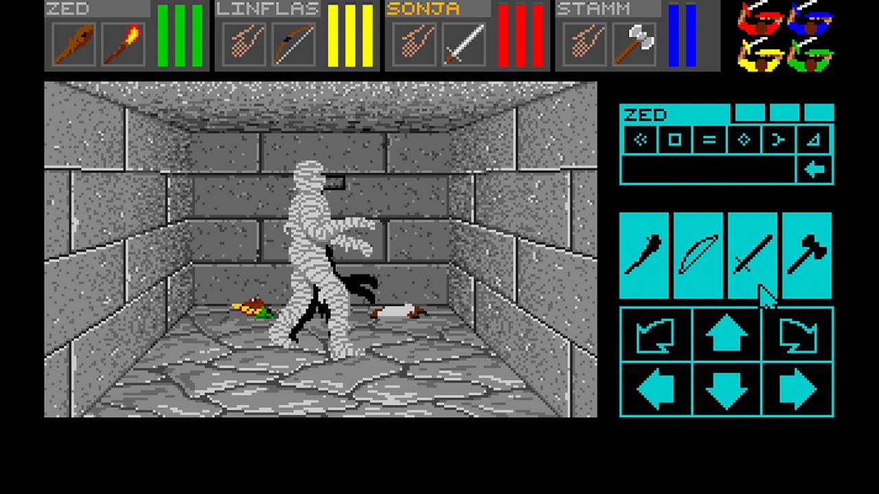 Apple IIGS Game: Dungeon Master (1989 FTL)