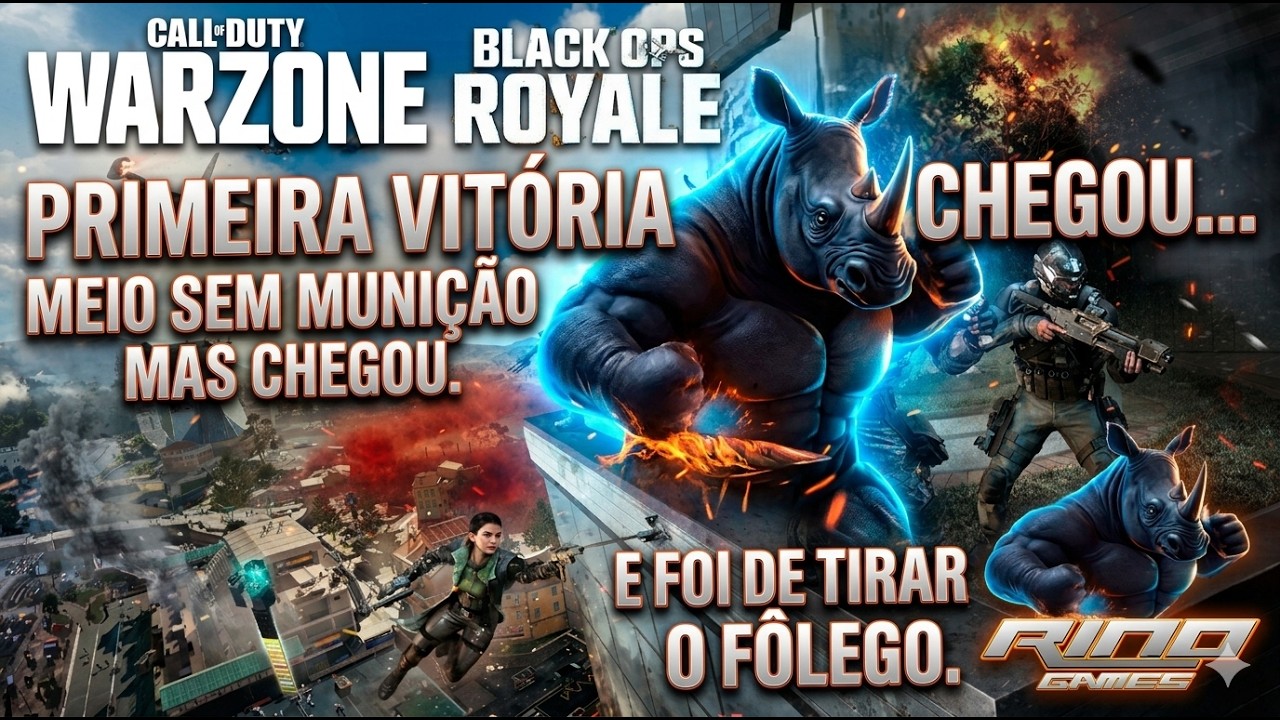 CALL OF DUTY WARZONE  BLACK OPS ROYALE (  EM BUSCA DA PRIMEIRA VITÓRIA  )