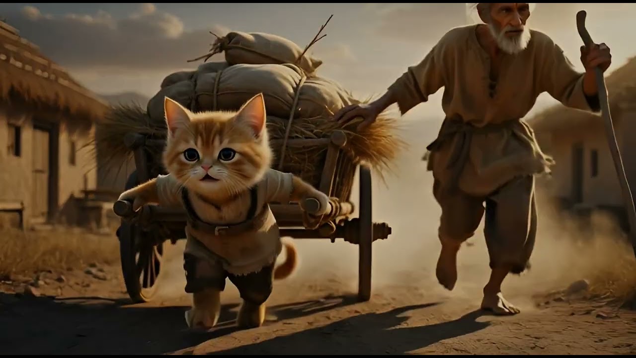 Poor Cat’s Hard Work Changed Everything 💔➡️👟. #cat #poorcats #sadstory 