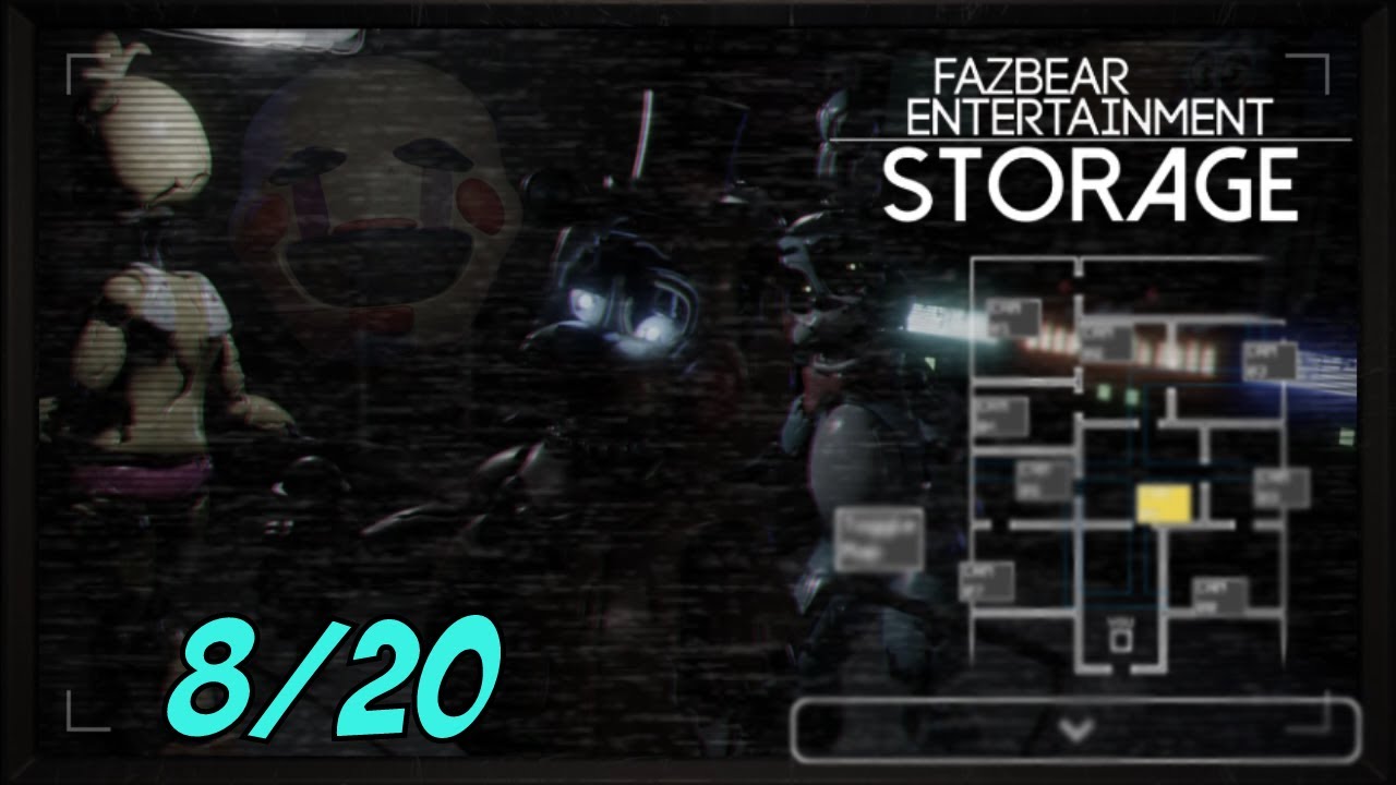Fazbear Entertainment: Storage | All Max Mode & Extras