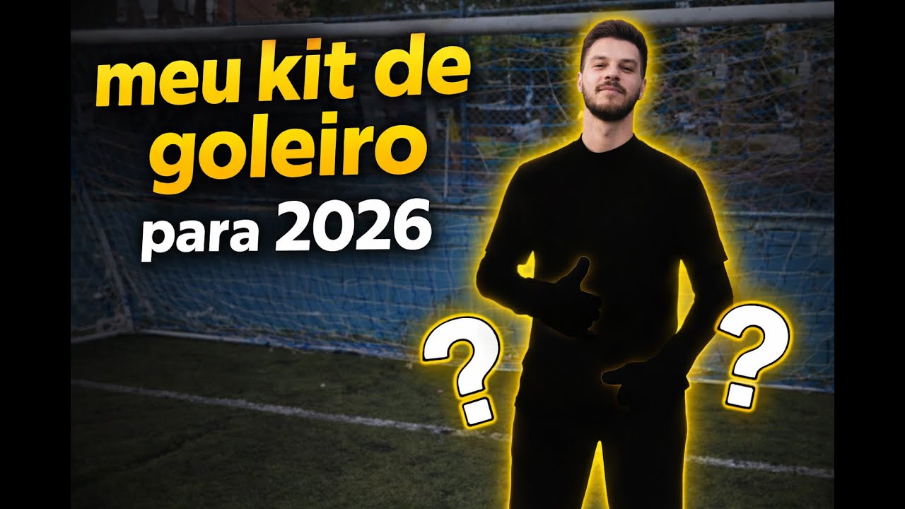 O Kit Perfeito Para  Goleiro  Amador- Calça,Camisa e Luva