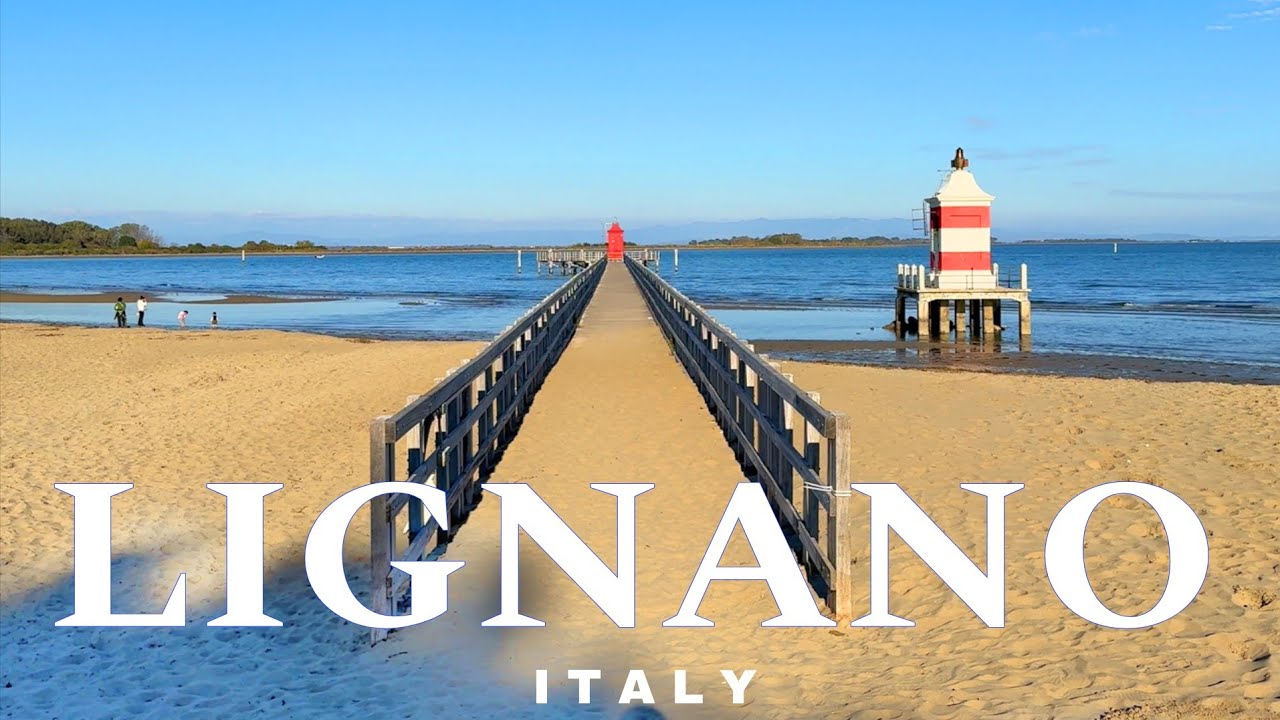 Lignano Sabbiadoro, Italy 🇮🇹 Urlaub in Lignano Sabbiadoro 4K UHD