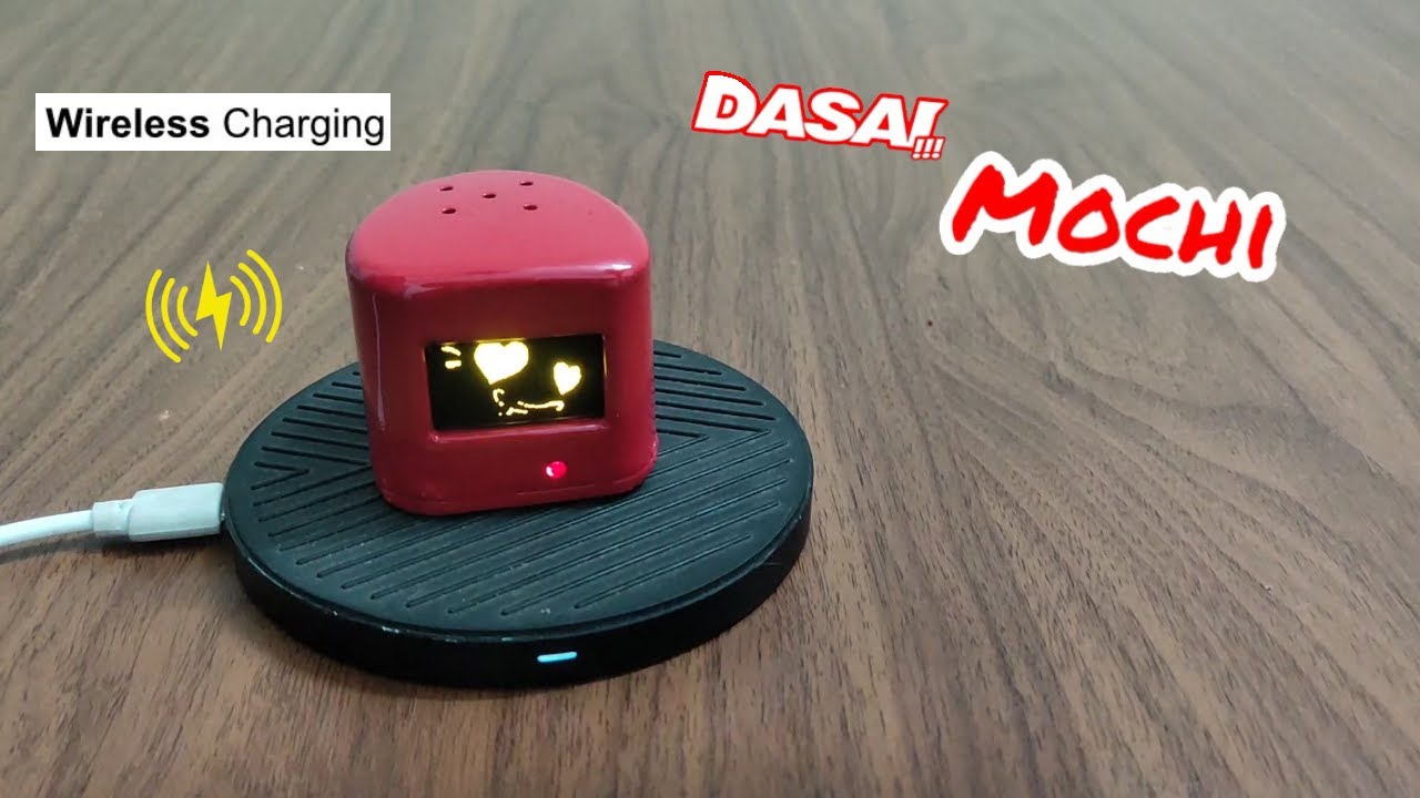Làm Dasai Mochi Có Loa, Có Cảm Biến Chạm Dùng Pin & Sạc Không Dây – Không Cần Viết Code.