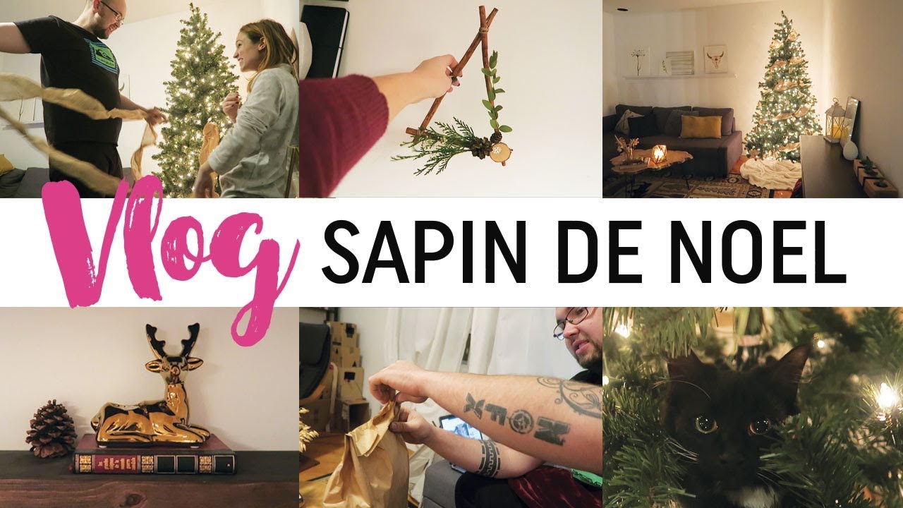 Vlog #87 - On fait le sapin + décos de NOËL !