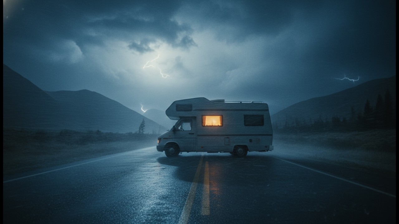 TRAPPED ALONE: 80mph Winds Nearly Tipped My Van Over | Scariest Solo Female Van Life