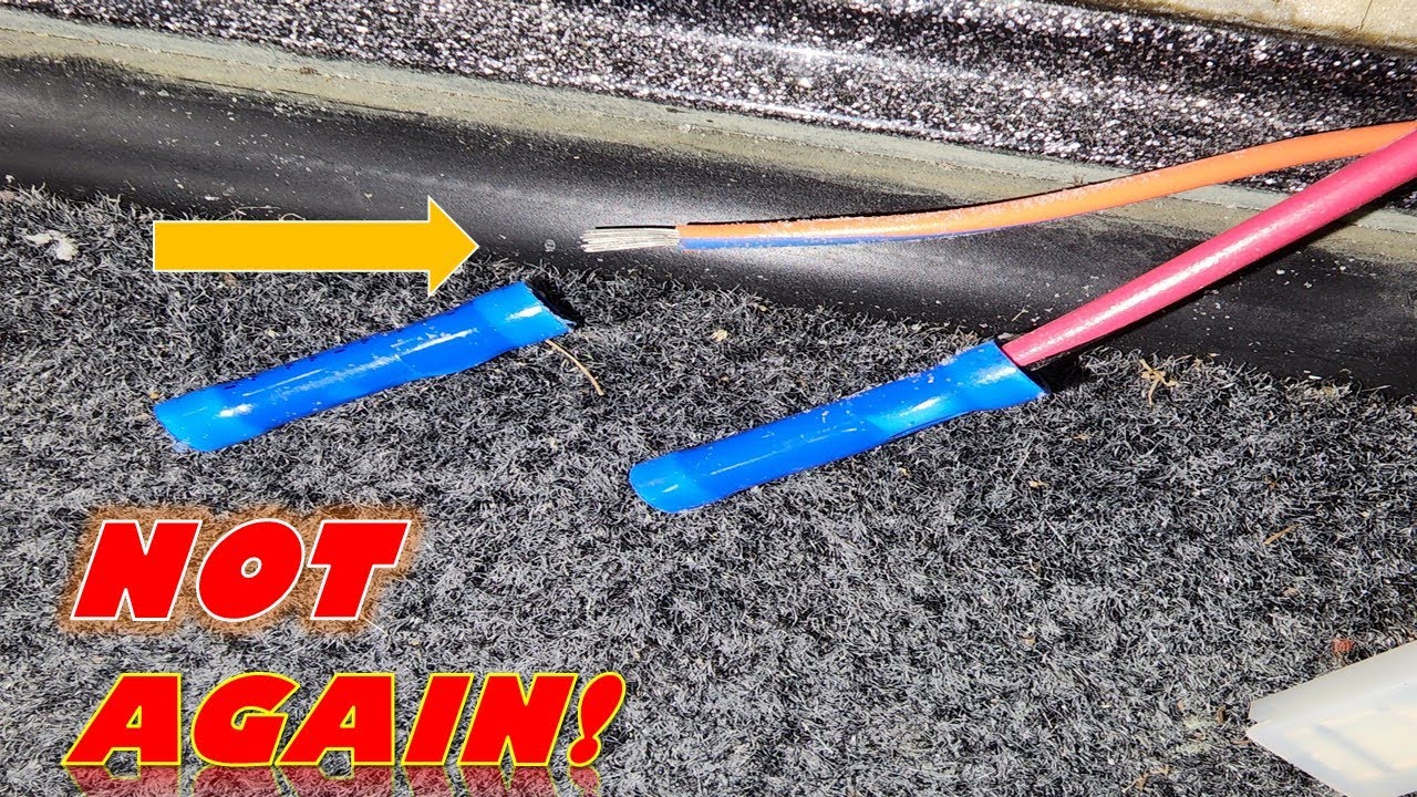 How I make connections for power cords when I install fishfinders.
