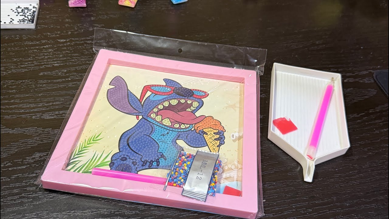 ASMR | Diamond Painting 💎 | Relax Time 😌 | Stitch 💙