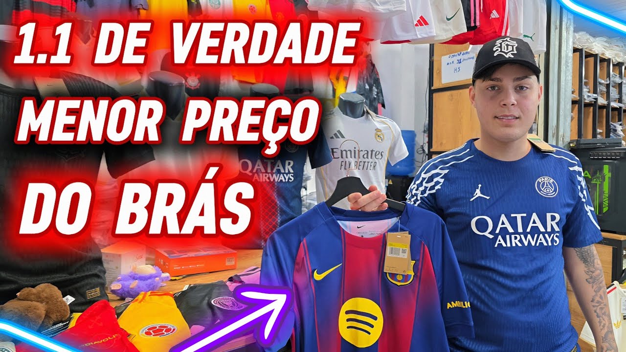 Eu Fui ao Brás e Descobri Onde Comprar Camisas de Time Tailandesas com Preço de Fábrica