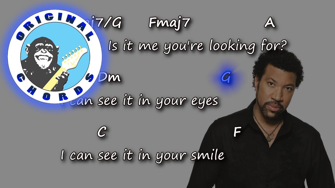 Lionel Richie - Hello - Chords & Lyrics