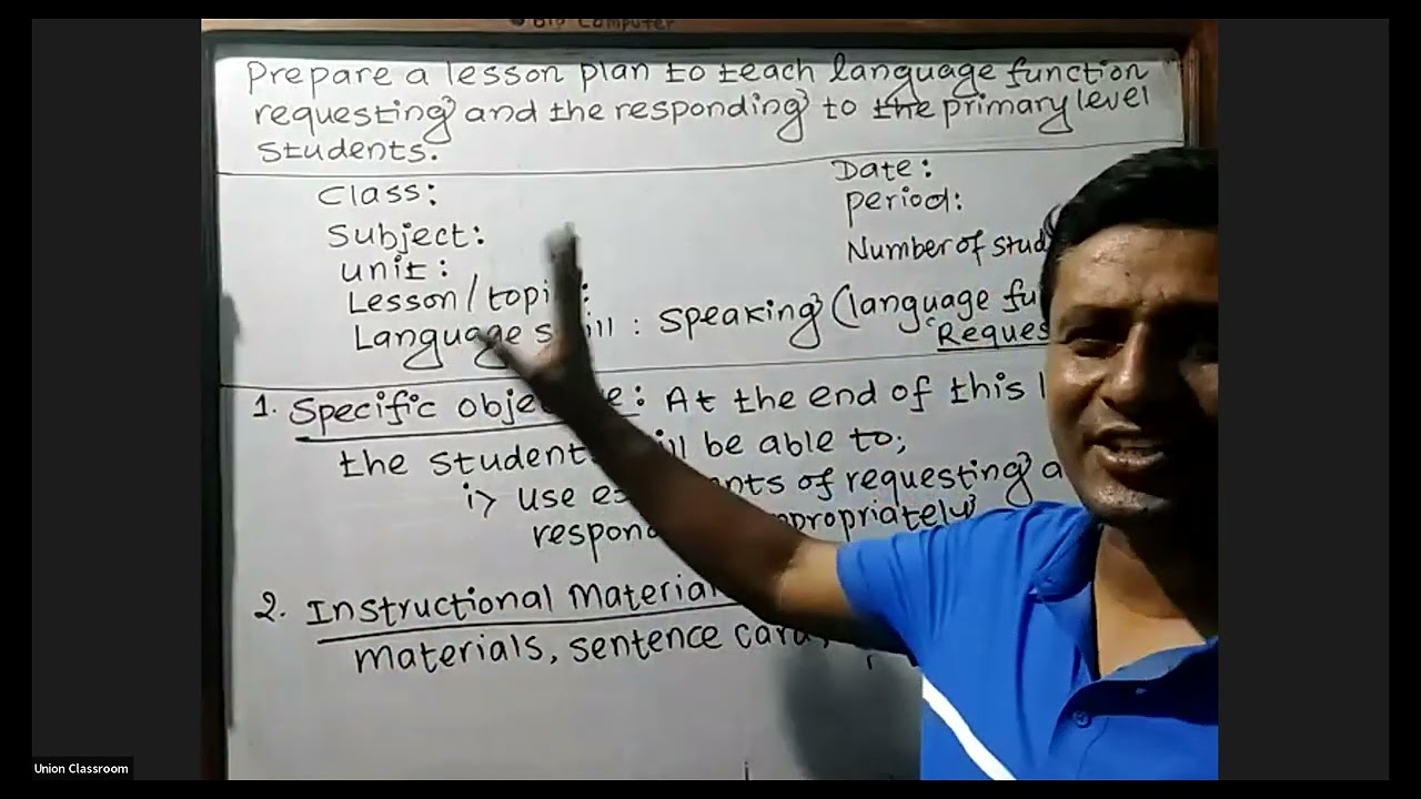Preparing lesson plan || English || शिक्षक सेवा आयोग प्राथमिक कक्षा || रमेश बाबु भट्टराई सर