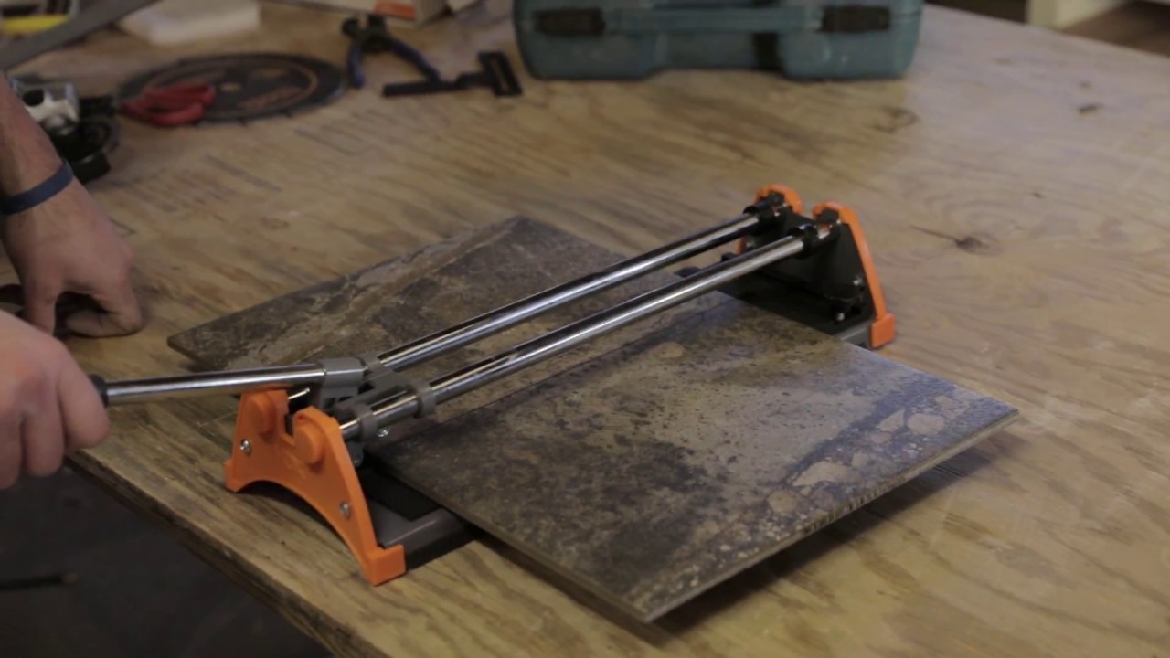 How to Cut Ceramic Tile (Score and Snap)