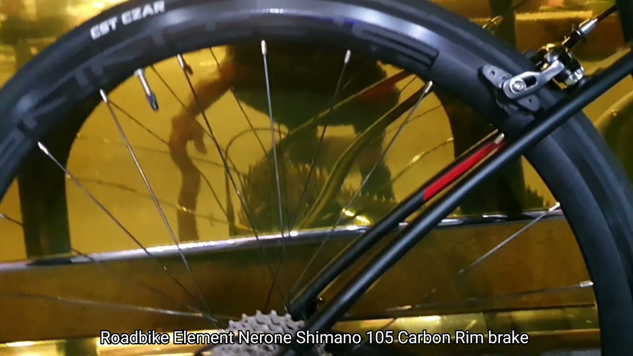 Roadbike Element Nerone 105 Carbpn Rim Brake keren dan murah gan