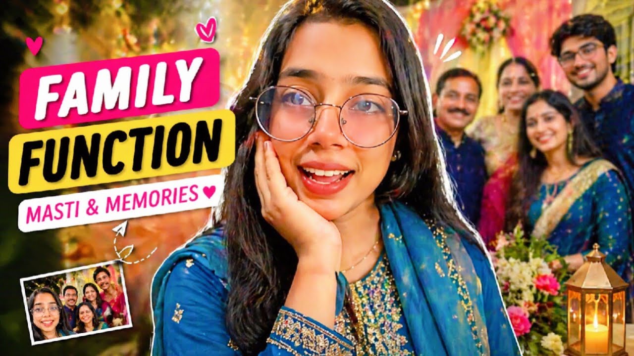 Family function vlog ❤️🧿@yogitavlogs377 