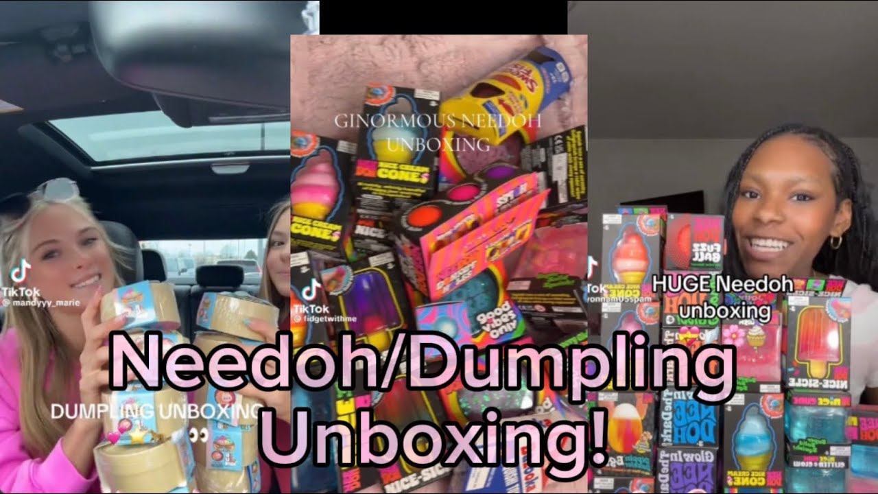 Needoh/dumplings unboxing compilation #plsblowup #unboxing #haul #viral #blowup #plsdontflop 