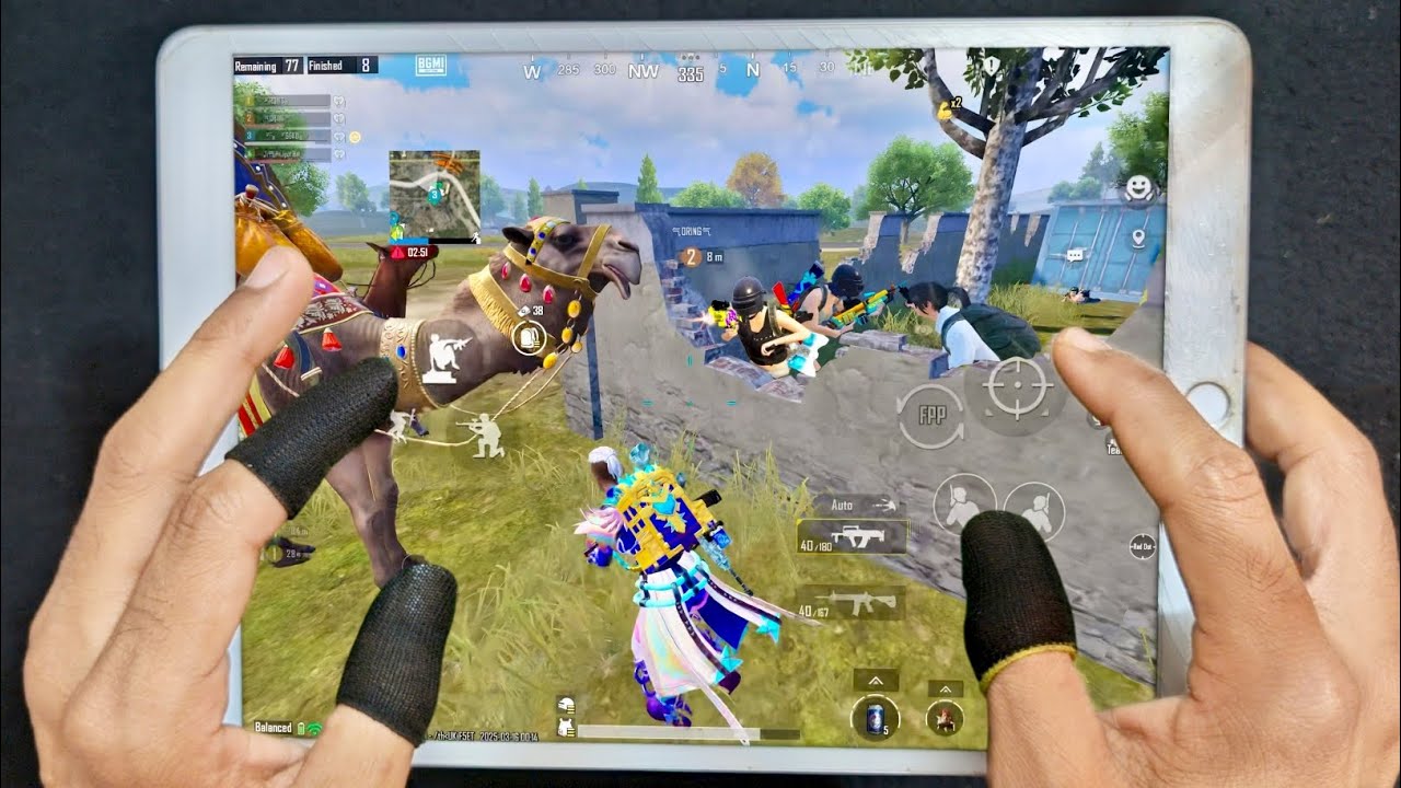 Ipad 9 generation BGMI HANDCAM Smooth+120FPS 🔥 Pubg Test/Gameplay/Graphic Settings❤️