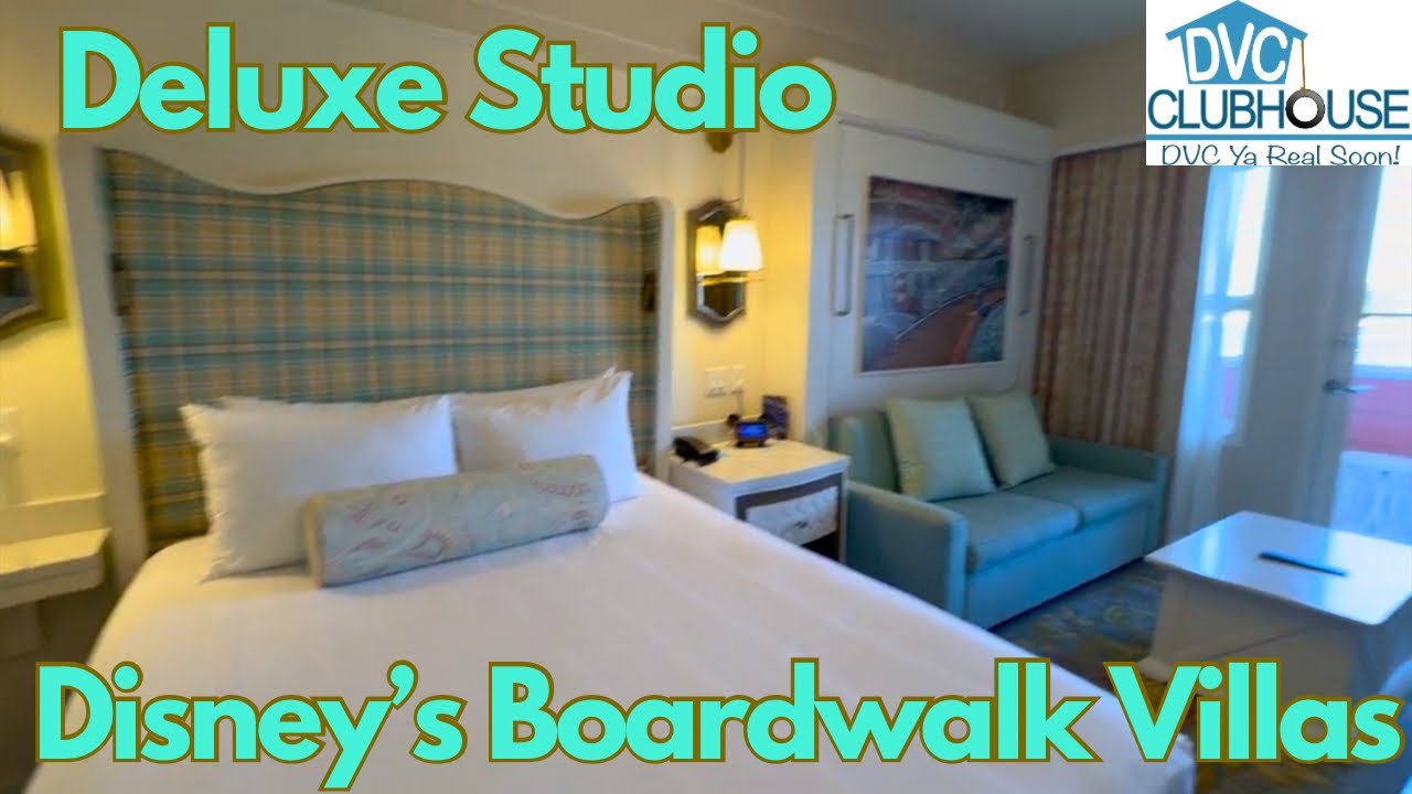 Disney’s Boardwalk Villas - Deluxe Studio Boardwalk View