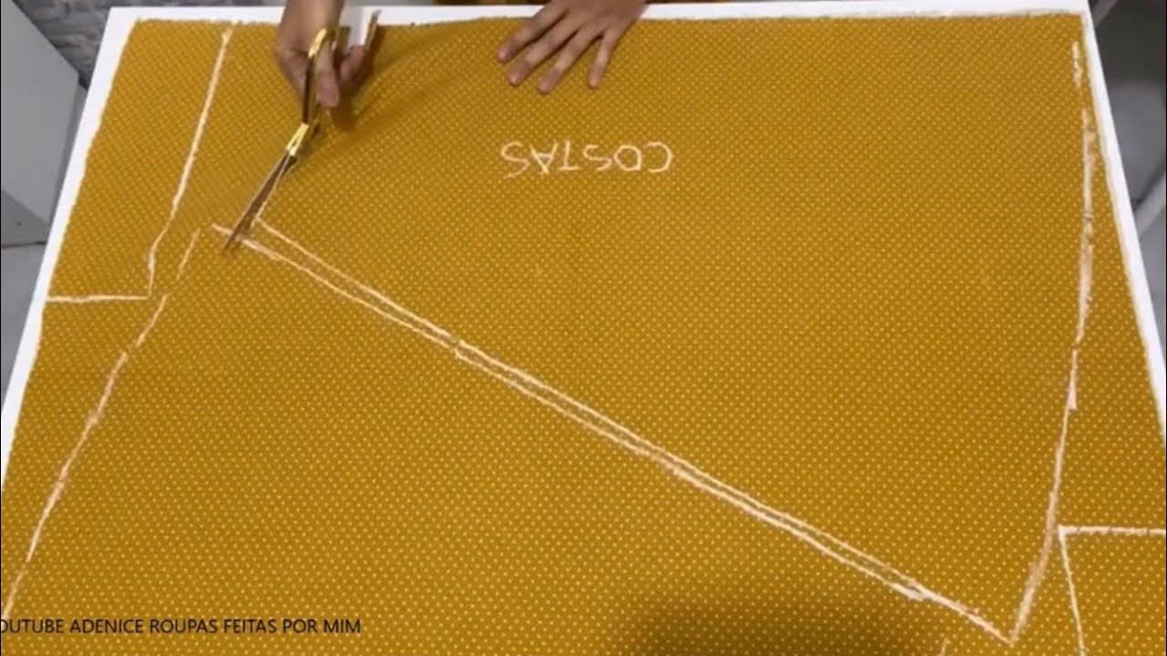 SAIA EVASÊ SÓ COM COSTURA RETA