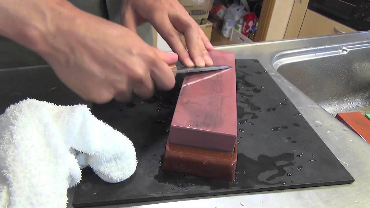 Gunny Hunter sharpening