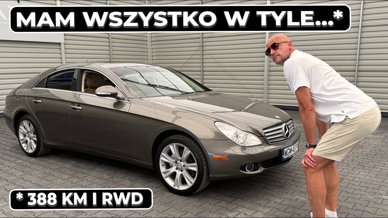 Mercedes CLS 550 V8 z USA. Tak to się robi!