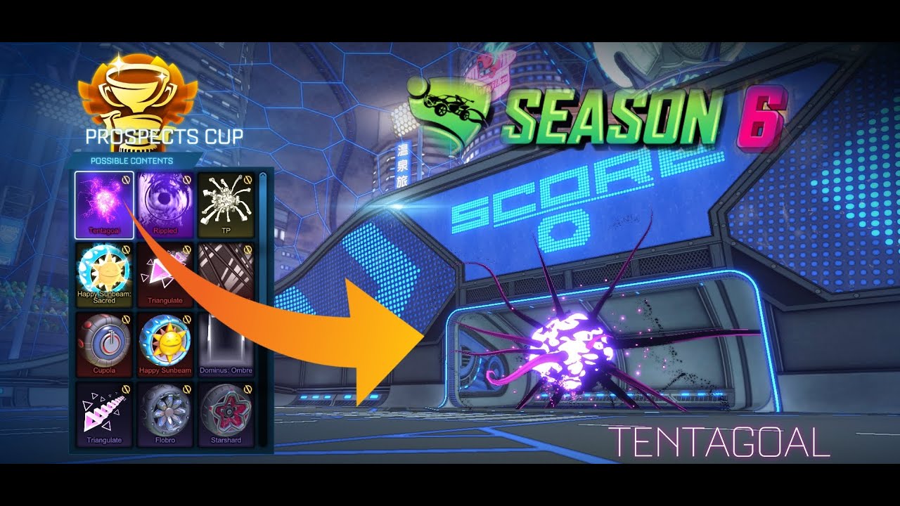 Season 6 Rocket Pass and Tournament Rewards | Rocket League