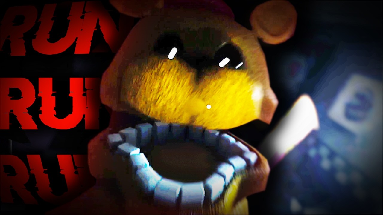 This FNAF Game has FREDBEAR Moving TOO FAST...