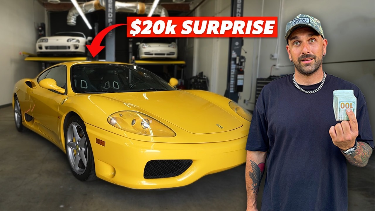 Szalone znalezisko na Marketplace &ndash; Ferrari 360! Oraz tuning mojego GT-R R33 z wielkimi turbosprę...