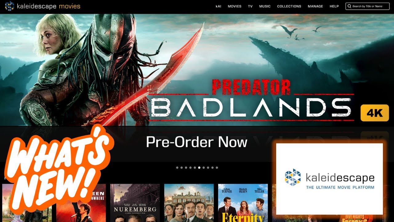 Последний шанс приобрести дополнение Predator: Badlands в 2025 году | Что нового в Kaleidescape 3...