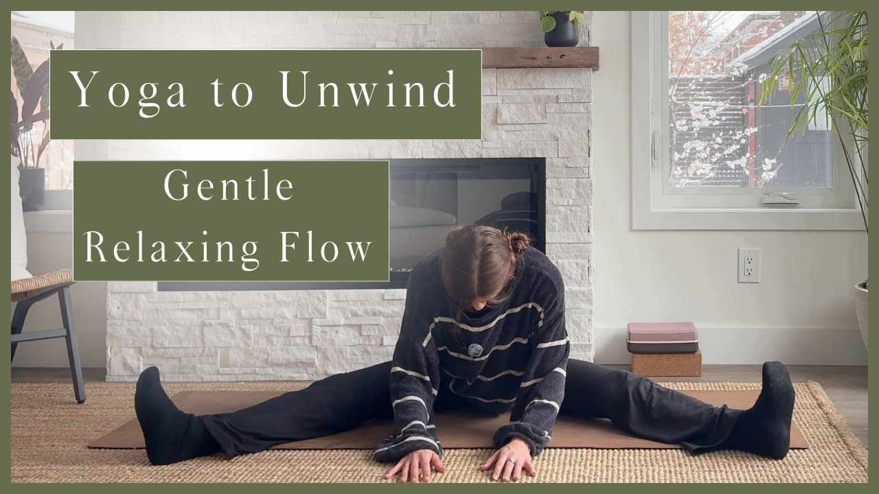 30-минутная мягкая йога-практика для снятия напряжения и расслабления | Полное расслабление всего...