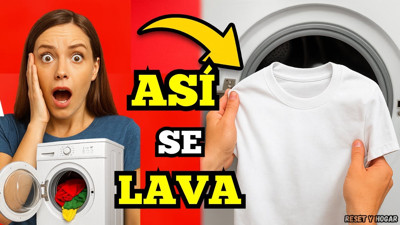 EL MÉTODO SECRETO PARA LAVAR ROPA QUE LAS MARCAS NO QUIEREN QUE SEPAS