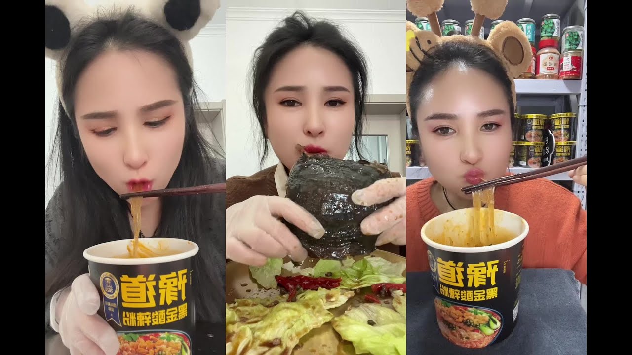 MUKBANG Chinese crispy pork belly,Braised pork shank,pork recipes eatingshow #Meatfood Binge Time