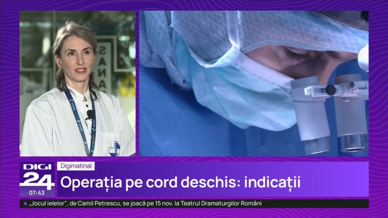 Operația pe cord deschis – Dr. Elena Nechifor | Spitalul Clinic SANADOR