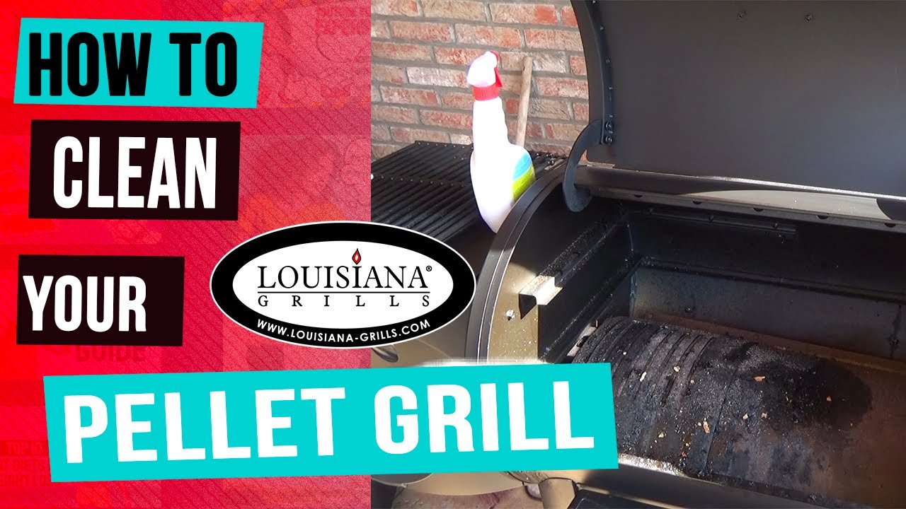 How to clean your Louisiana Grills pellet grill? - Deflector seasoning