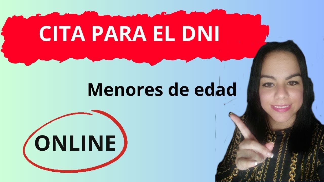 COMO PEDIR CITA PARA HACER PASAPORTE O DNI POR PRIMERA VEZ👉(MENORES DE EDAD)cita triple🪪PASO A PASO✅