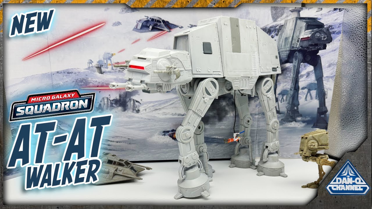 NEW Star Wars MIcro Galaxy Squadron AT-AT from Jazwares