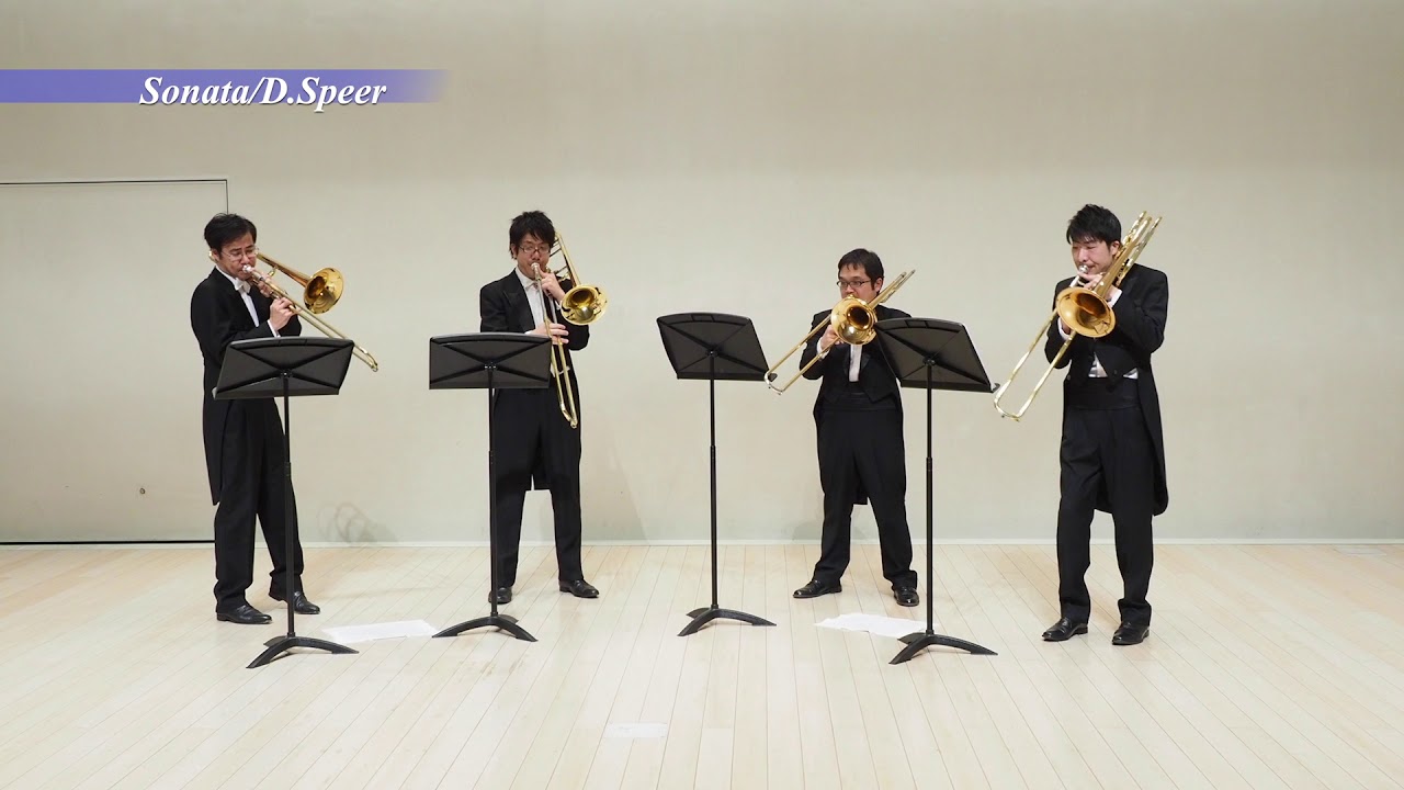 Sonata/D.Speer【 Twilight Trombone Quartet Concert 2019「原点回帰」演奏予定曲】